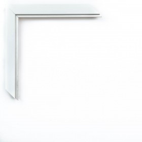 200/488 BLANCO LISO FILO PLATA