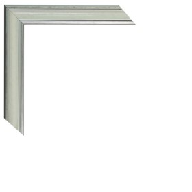 200/3439 BLANCO LISO FILOS PLATA